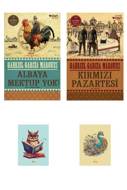 Dara Yayınları Kırmızı Pazartesi 9789750721571 - Albaya Mektup Yok - Gabriel Garcia Marquez - Defterli Seti