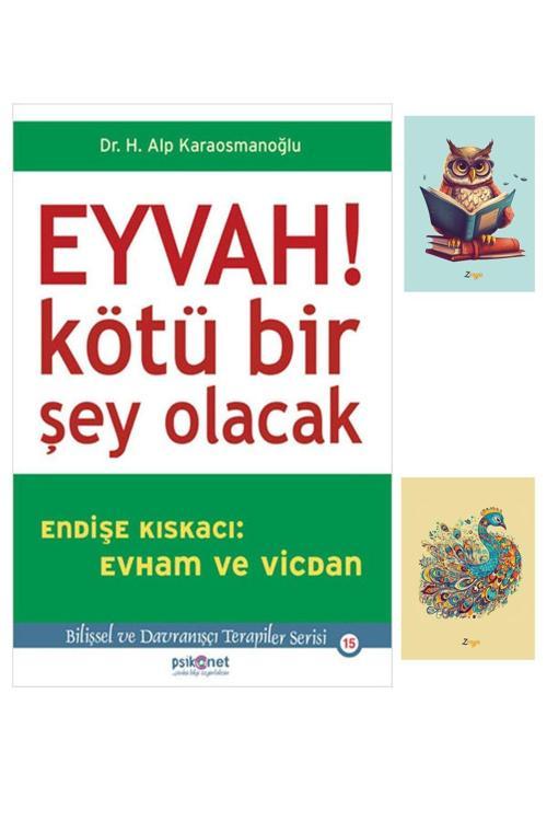 Psikonet Eyvah! Kötü Bir Şey Olacak - Alp Karaosmanoğlu - 9786058336810 - (2 Not Defterli)