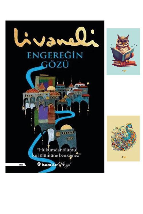 Dara Yayınları Engereğin Gözü Romanı - Zülfü Livaneli Kitapları (2 Not Defterli)