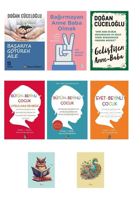 Dara Yayınları Anne Baba Aile Çocuk Bebek Eğitim Kitapları Seti- Doğan Cüceloğlu Kitapları Evet Bütün Beyinli Çocuk