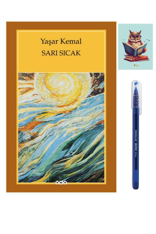 Yapı Kredi Yayınları Sarı Sıcak - Yaşar Kemal - 9789750807473 - (Kalem Ve Not Defterli)