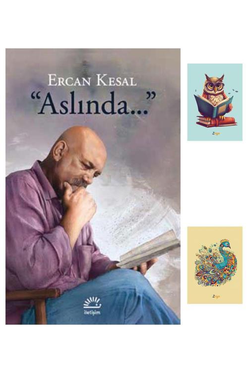 İletişim Yayıncılık Aslında - Ercan Kesal - İletişim Yayıncılık - 9789750522796 - Not Defterli Seti