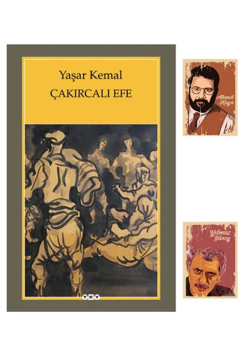 Yapı Kredi Yayınları Çakırcalı Efe - Yaşar Kemal - Ahmet Kaya Yılmaz Güneyli Not Defteri Seti