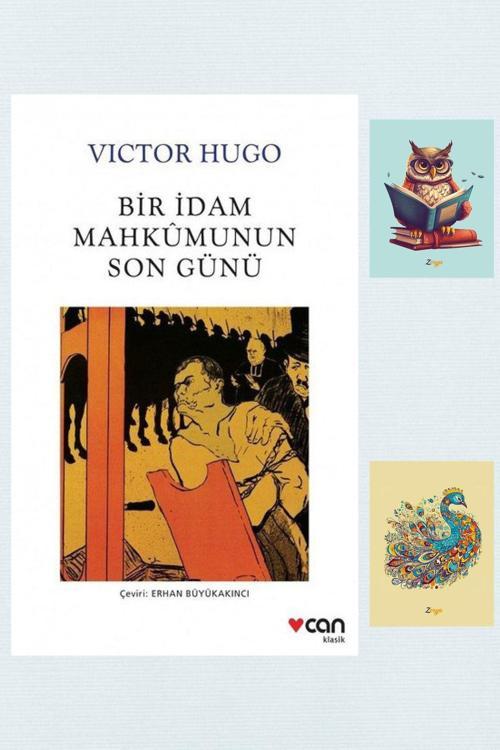 Dara Yayınları Bir İdam Mahkumunun Son Günü - Victor Hugo - Can Yayınları - 9789750739163 - Not Defterli Seti