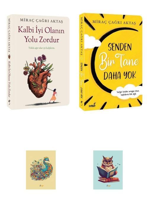 Dara Yayınları Miraç Çağrı Aktaş - Senden Bir Tane Daha Yok - Kalbi İyi Olanın Yolu Zordur (2 Kitap 2 Not Defteri)
