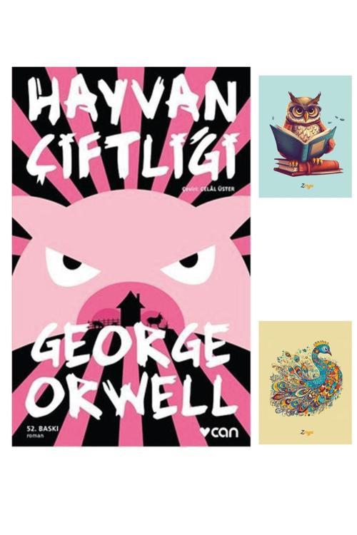 Dara Yayınları Hayvan Çiftliği 9789750719387 - George Orwell - Can Yayınları (2 Not Defterli)