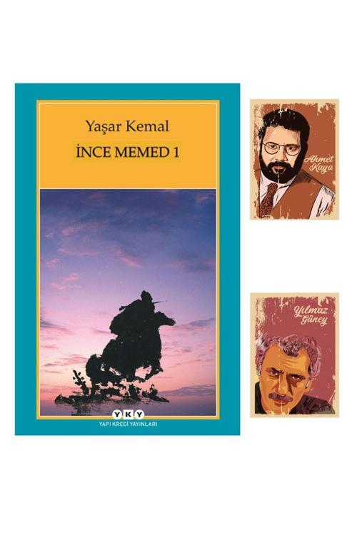 Dara Yayınları Ince Memed 1 - Yaşar Kemal Seti - Yky - Yılmaz Güney Ahmet Kaya Not Defterli
