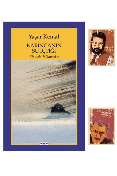 Yapı Kredi Yayınları Bir Ada Hikayesi 2 - Karıncanın Su Içtiği - Yaşar Kemal - - Defterli Seti