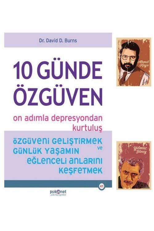 Psikonet 10 Günde Özgüven - David D. Burns - Ahmet Kaya Ve Yılmaz Güneyli Not Defteri Seti