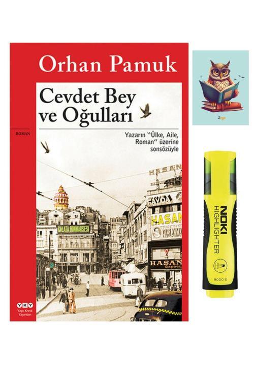 Yapı Kredi Yayınları Cevdet Bey Ve Oğulları - Orhan Pamuk - Fosforlu Kalem - Not Defter Seti