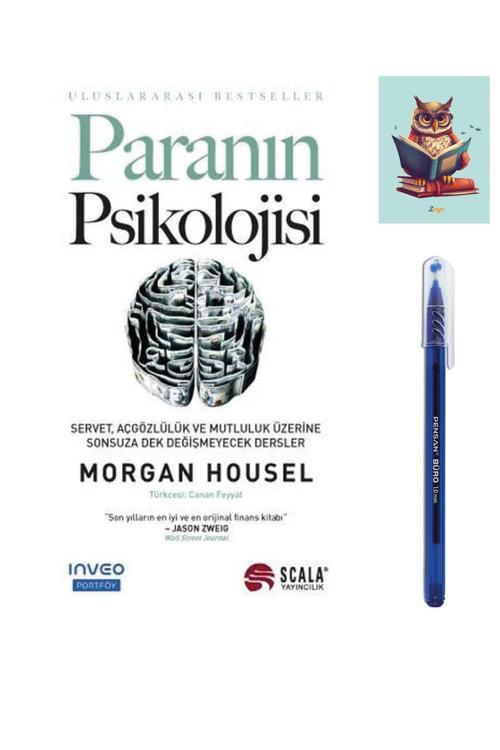 Scala Yayıncılık Paranın Psikolojisi - Morgan Housel - 9786057400659 - (Kalem Ve Not Defterli)