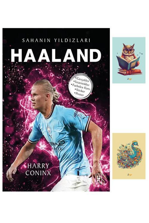 Parodi Yayınları Haaland - Sahanın Yıldızları - Harry Coninx - 9786258364811 - Not Defterli Seti