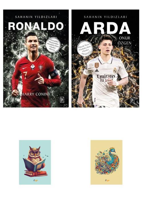 Parodi Yayınları Arda - Ronaldo - Sahanın Yıldızları  - Not Defterli Seti - Kolektif