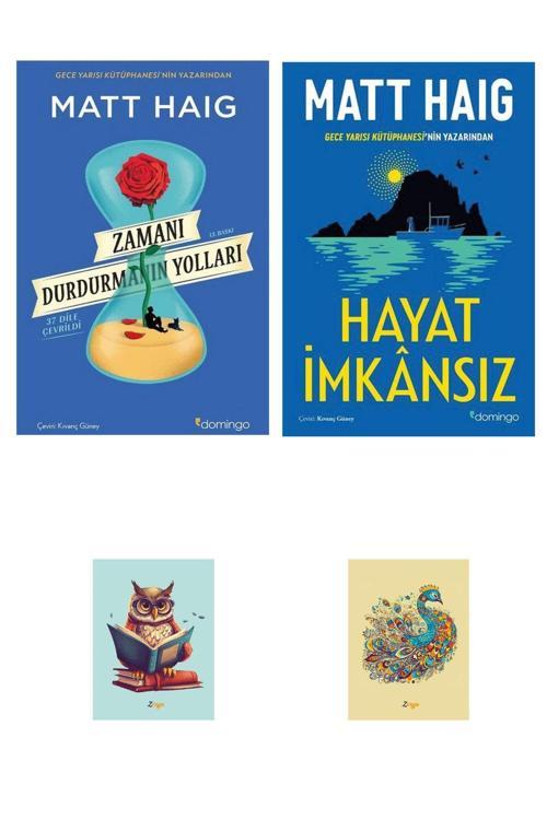 Dara Yayınları Hayat İmkansız 9786051983226 Zamanı Durdurmanın Yolları 9786051980560 - Matt Haig (2 Not Defterli)