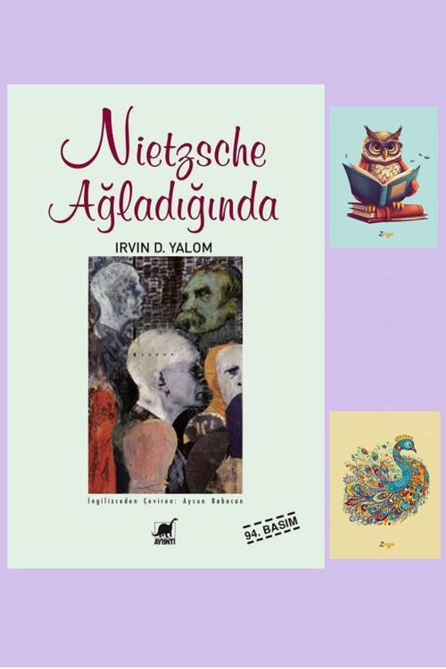 Ayrıntı Yayınları Nietzsche Ağladığında - Irvin D. Yalom - 9789755391465 - Not Defterli Seti