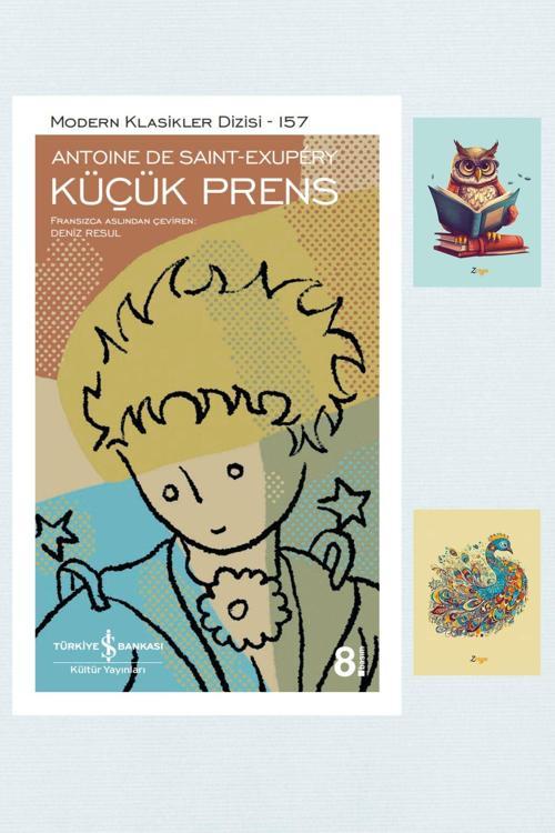 Dara Yayınları Küçük Prens - Antoine De Saint-Exupery 9786254050657 İş Bankası Kültür Yayınları - Not Defterli Seti