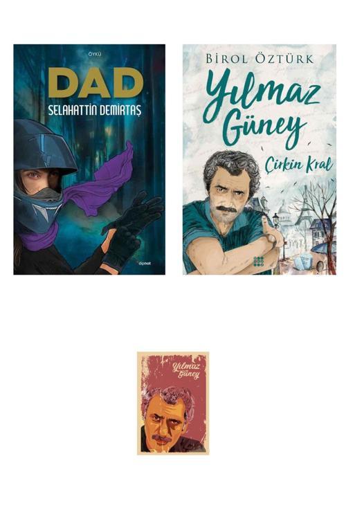 Dipnot Yayınları Dad Selahattin Demirtaş - Yılmaz Güney Hayatı Defterli Özel Seti