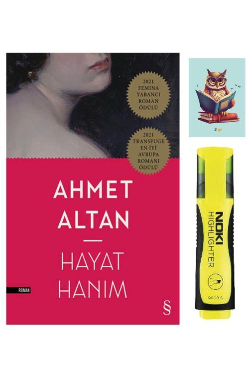 Everest Yayınları Hayat Hanım-Ahmet Altan-Sarı Fosforlu Kalem-Not Defteri Seti