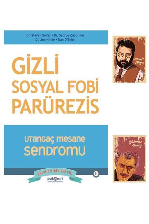 Psikonet Gizli Sosyal Fobi Parürezis - Utangaç Mesane Sendromu-Steven Soifer -Not Defteri- Seti
