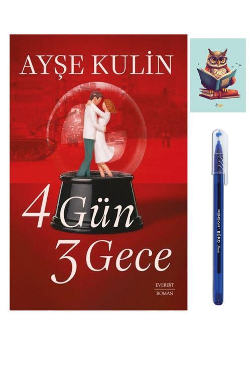 Everest Yayınları 4 Gün 3 Gece Romanı -Ayşe Kulin - 9786253692018 - ( Kalem Ve Not Defterli )