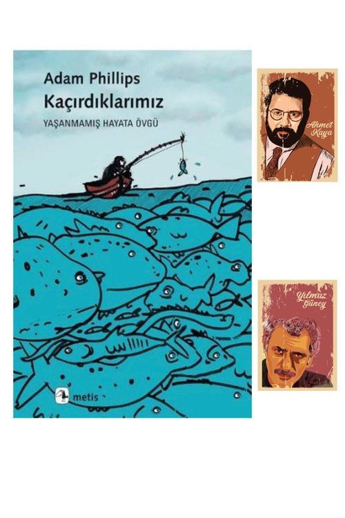Dara Yayınları Kaçırdıklarımız - Adam Phillips - Metis Yayınları - Ahmet Kaya Defterli (2 Not Defterli)