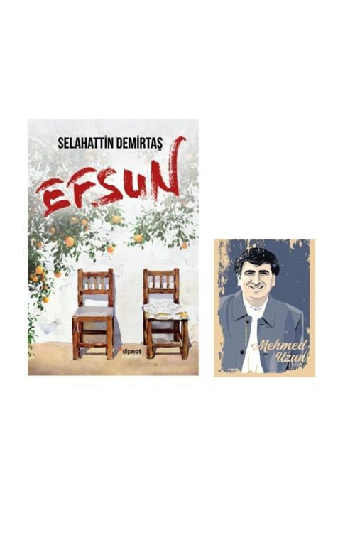 Dipnot Yayınları Efsun Selahattin Demirtaş - Mehmed Uzun Resimli Not Defteri Seti