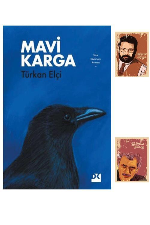 Dara Yayınları Mavi Karga  -Türkan Elçi - Doğan Kitap - Not Defter Seti