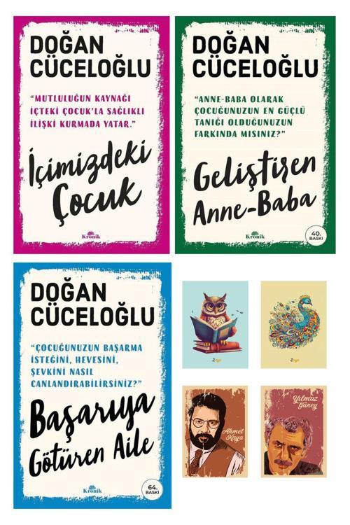 Dara Yayınları Doğan Cüceloğlu - Geliştiren Anne Baba - Başarıya Götüren Aile - İçimizdeki Çocuk (4 Not Defterli)