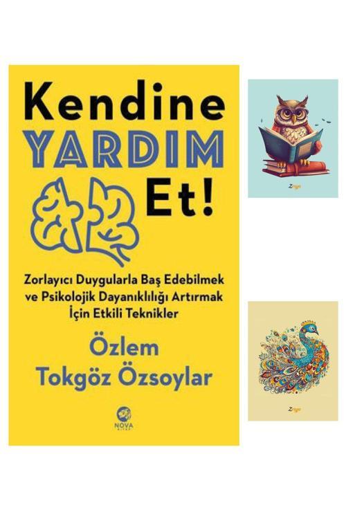 Dara Yayınları Kendine Yardım Et 9786258489460 - Özlem Tokgöz Özsoylar - Nova Kitap - Not Defteri Seti