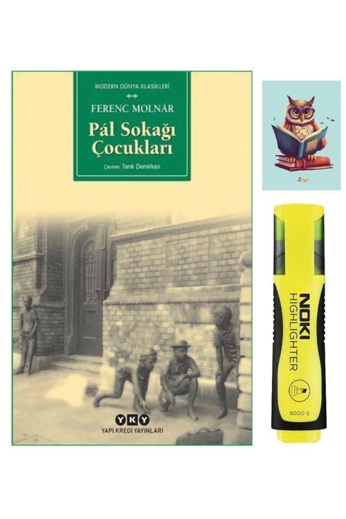Yapı Kredi Yayınları Pal Sokağı Çocukları - Ferenc Molnar - Sarı Fosforlu Kalem -Not Defterli Seti