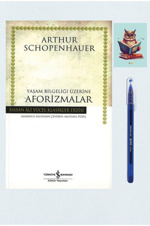 Dara Yayınları Aforizmalar - Hasan Ali Yücel Klasikleri - Hippokrates - İş Bankası- Pensan Büro Mavi Tükenmez Kalem
