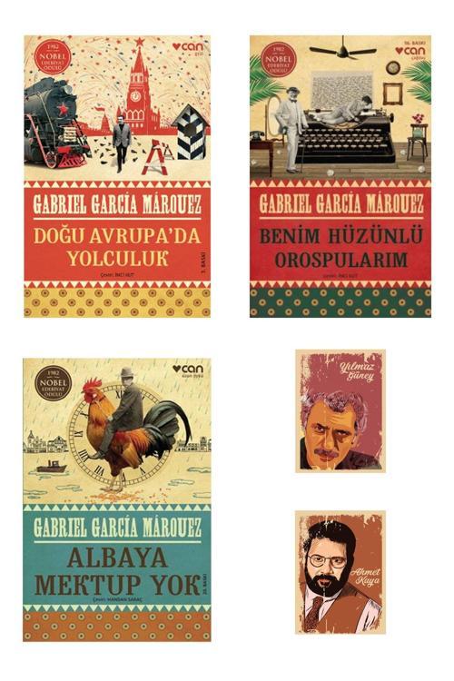 Dara Yayınları Benim Hüzünlü Orospularım - Doğu Avrupa'Da Yolculuk - Albaya Mektup Yok Romanları Defterli Seti