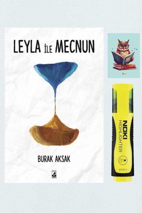 Küsurat Leyla İle Mecnun - Burak Aksak - 9786056785955 - Sarı Fosforlu Kalem - Not Defterli Seti