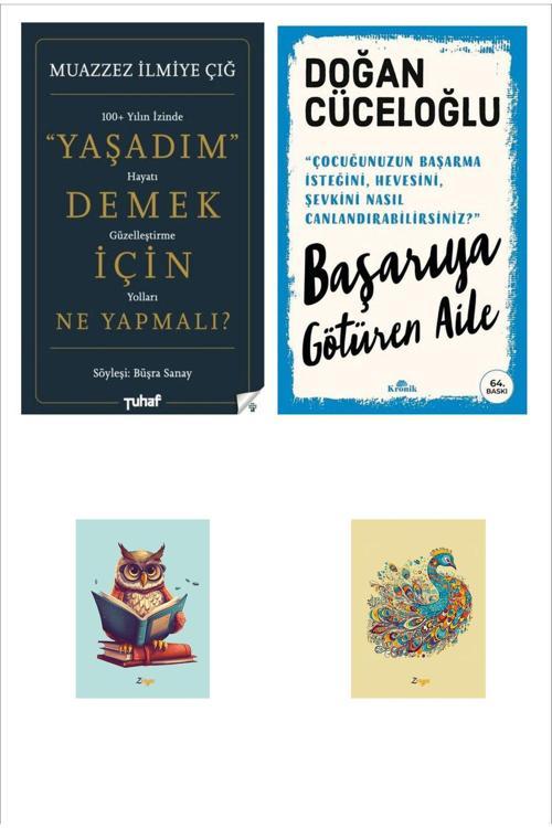 Dara Yayınları Yaşadım Demek İçin Ne Yapmalı - Muazzez İlmiye Çığ - Başarıya Götüren Aile (2 Not Defterli)