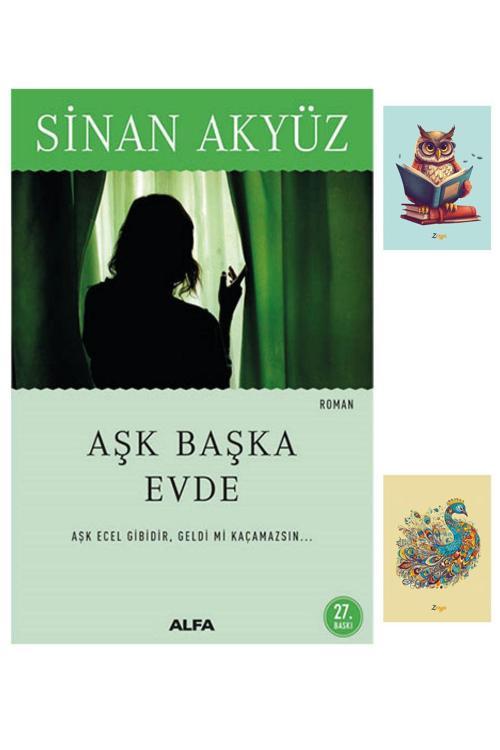 Alfa Yayınları Aşk Başka Evde - Sinan Akyüz - Alfa Yayıncılık - 9786051710099 - Not Defterli Seti