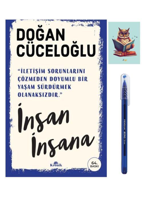 Yayınları İnsan Insana - Doğan Cüceloğlu - Kronik Kitap -9786257631525 (Kalem Ve Baykuş Not Defterli)