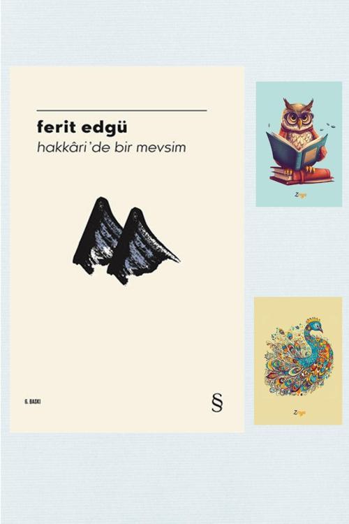 Dara Yayınları Hakkaride Bir Mevsim - Ferit Edgü 9786051857022 Not Defterli Seti