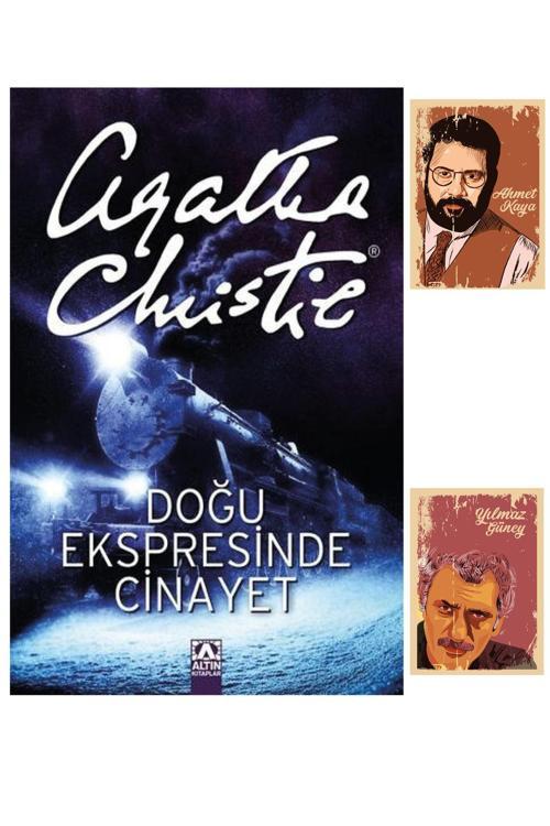 Dara Yayınları Doğu Ekspresinde Cinayet - Altın Kitaplar  - Agatha Christie - Ahmet Kaya Defterli (2 Not Defterli)