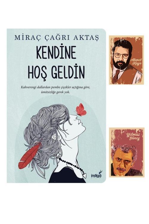 Dara Yayınları Kendine Hoş Geldin - Miraç Çağrı Aktaş - Indigo Kitap - Yılmaz Güney Ahmet Kaya Not Defter Seti