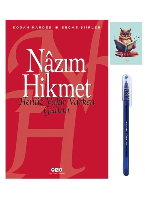 Dara Yayınları Henüz Vakit Varken Gülüm 9789750814068 - Nazım Hikmet - (Kalem Ve Not Defterli)
