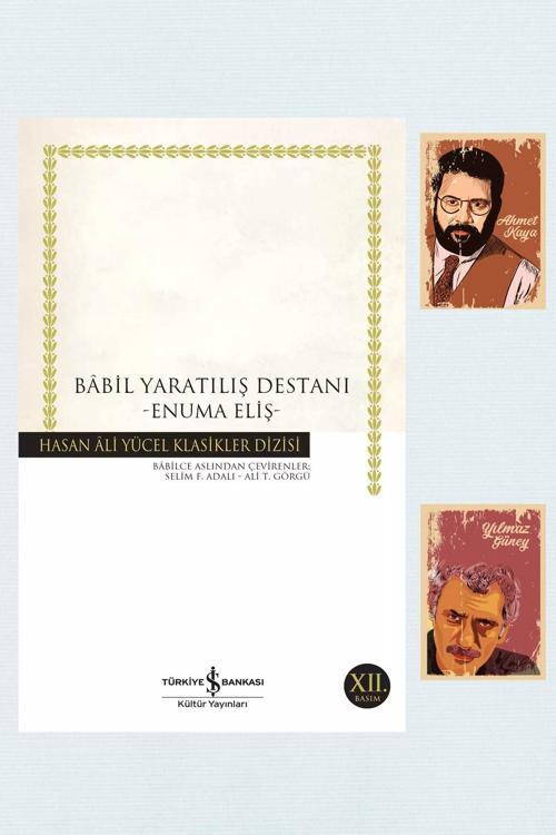 Dara Yayınları Babil Yaratılış Destanı - Enuma Eliş - Iş Bankası Kültür Yayınları (2 Not Defterli)