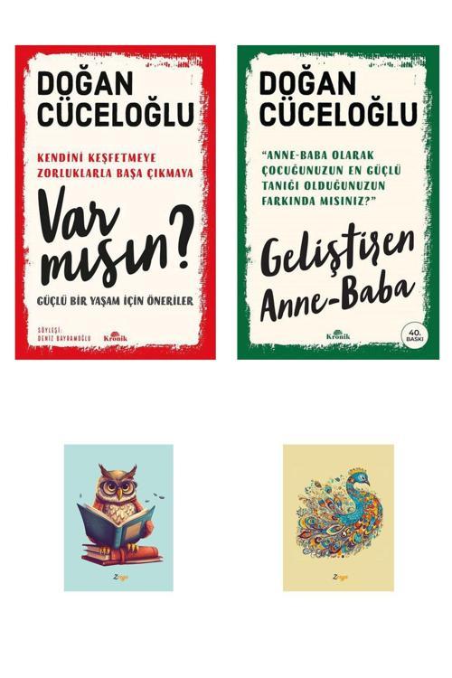 Dara Yayınları Doğan Cüceloğlu Seti-Var Mısın-Geliştiren Anne Baba-Kronik Kitap- Not Defterli Seti