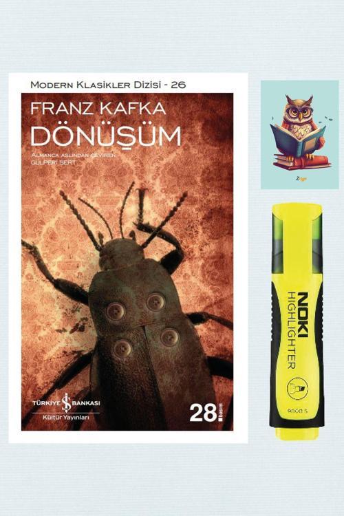 Dara Yayınları Dönüşüm - Franz Kafka - Iş Bankası Kültür Yayınları (Fosforlu Kalem - Baykuş Not Detferli)
