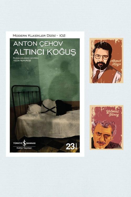 Dara Yayınları Altıncı Koğus - Anton Pavloviç Çehov -Roman Seti-Yılmaz Güney Ahmet Kaya Not Defterli