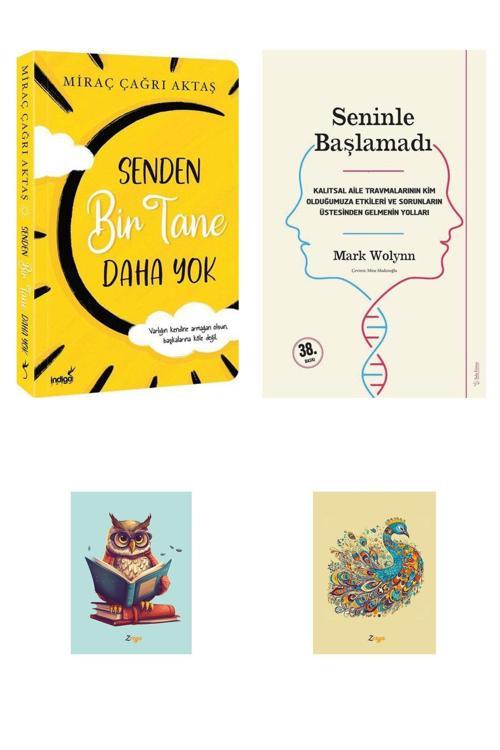 Dara Yayınları Senden Bir Tane Daha Yok - Miraç Çağrı Aktaş - Seninle Başlamadı - Mark Wolynn - Not Defterli Seti