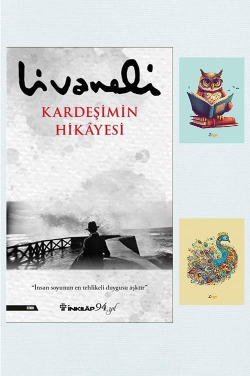 Dara Yayınları Kardeşimin Hikayesi 9789751042521 - Zülfü Livaneli - Not Defterli Seti