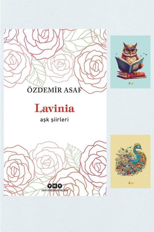 Dara Yayınları Lavinia Aşk Şiirleri 9789750831331 - Özdemir Asaf - Yky (2 Not Defterli)
