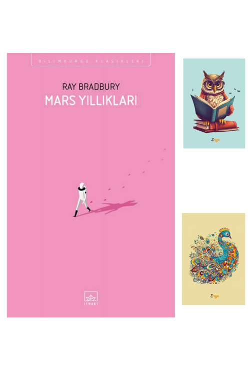 Dara Yayınları Mars Yıllıkları - Ray Bradbury 9786053758433 Not Defterli Seti