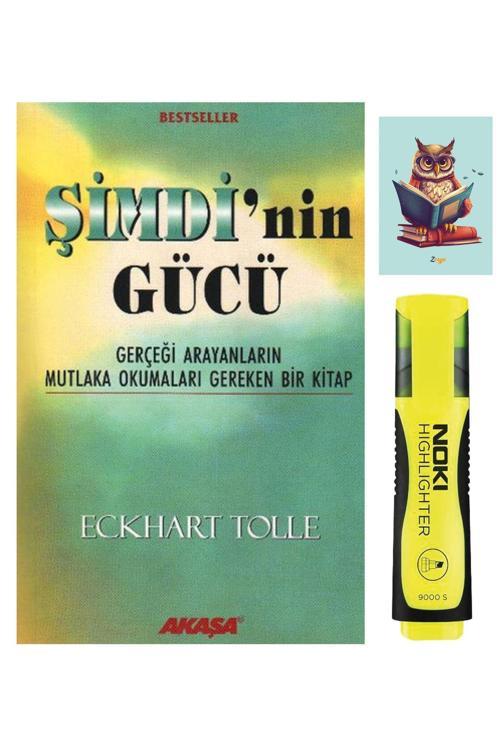 Akaşa Yayın Şimdi'Nin Gücü - Eckhart Tolle - 9789756793282 - Sarı Fosforlu Kalem - Not Defterli Seti