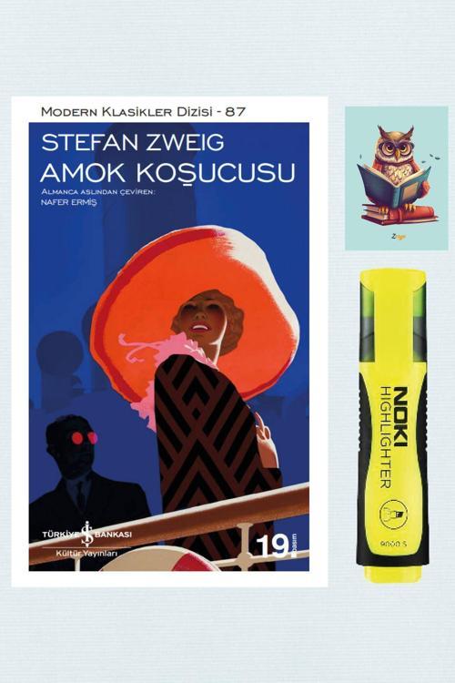 Dara Yayınları Amok Koşucusu - Stefan Zweig - Iş Bankası Kültür Yayınları (Fosforlu Kalem - Baykuş Not Detferli)